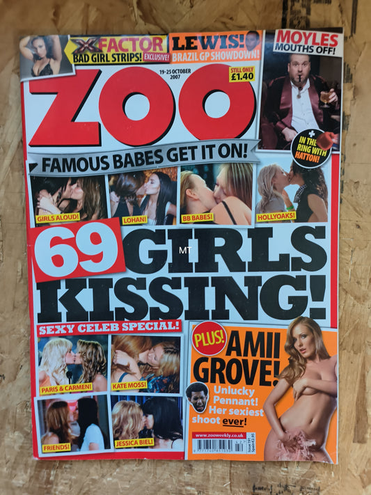 ZOO Magazine 19-25 October 2007 (1058) Amii Grove POSTER Paris Carmen Kate