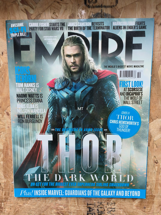 EMPIRE Magazine October 2013 (1062) Thor The Dark World Chris Hemsworth MCU