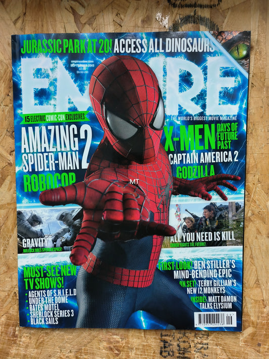 EMPIRE Magazine September 2013 (1062) Spider Man 2 Riddick Comic Con Chloe Grace