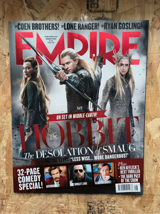 EMPIRE Magazine August 2013 (1062) Hobbit Desolation of Smaug Lone Ranger
