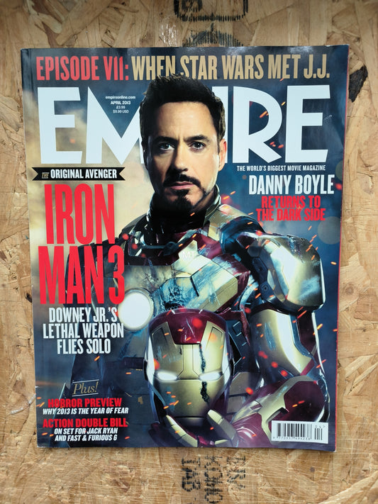 EMPIRE Magazine April 2013 (1062) Iron Man Danny Boyle Robert Downey Jr