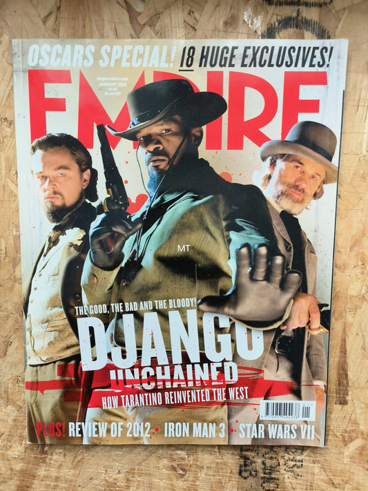 EMPIRE Magazine January 2013 (1062)  Django Unchained Life of Pi Iron Man 3