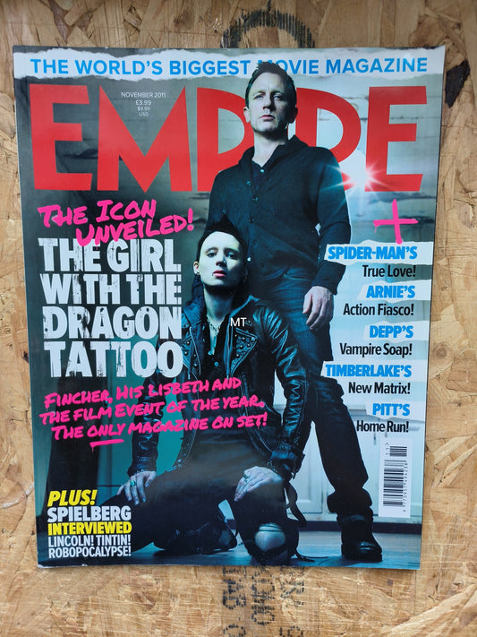 EMPIRE Magazine November 2011 (1063) Girl With The Dragon Tattoo