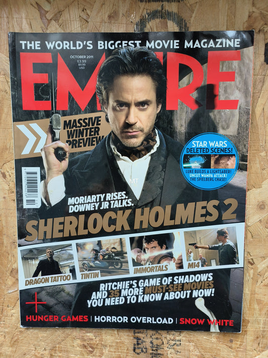 EMPIRE Magazine October 2011 (1063) Sherlock Holmes 2 Hunger Games Snow White
