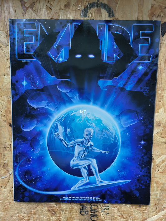 EMPIRE Magazine July 2025 SUBSCRIBER (1063) Jurassic World Rebirth Fantastic Four Tron Ares