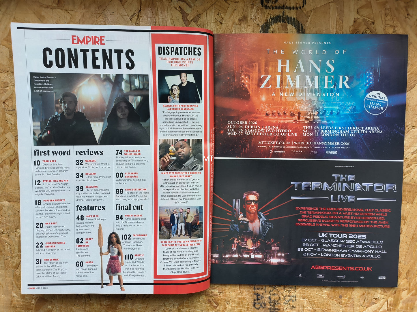 EMPIRE Magazine June 2025 SUBSCRIBER (1063 )Jaws - 50th Anniversary