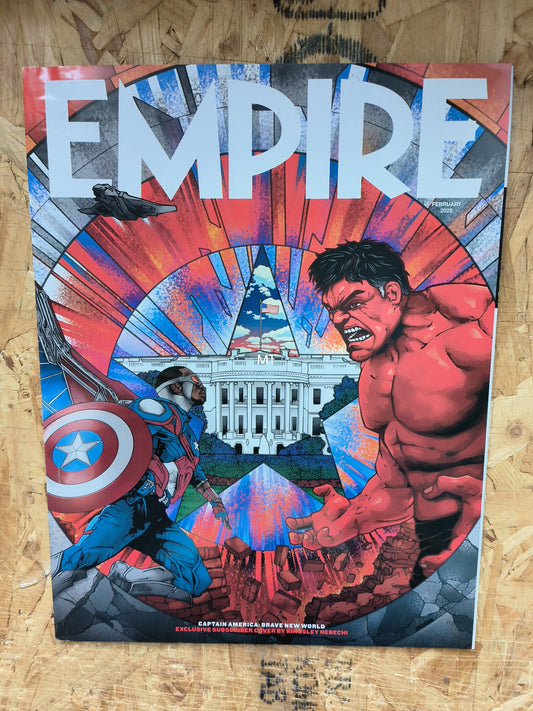 EMPIRE Magazine February 2025 SUBSCRIBER (1063) Marvel Captain America