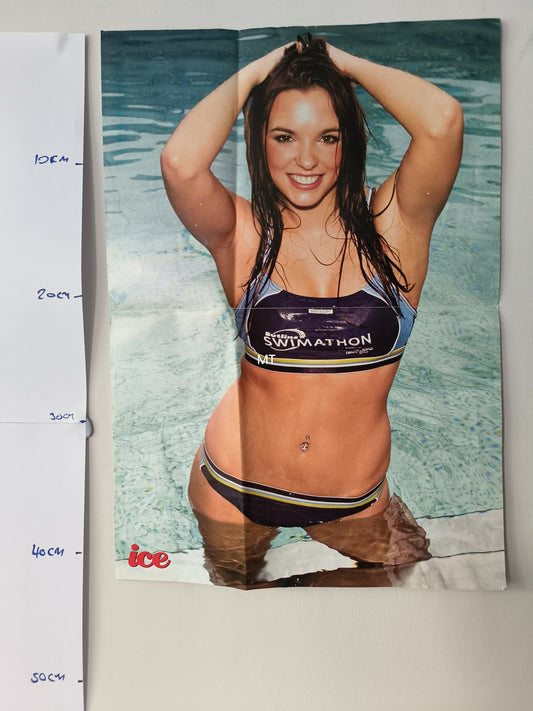 ICE Magazine POSTER Kelly Brook / Jodie Albert DOUBLE SIDED (1065)