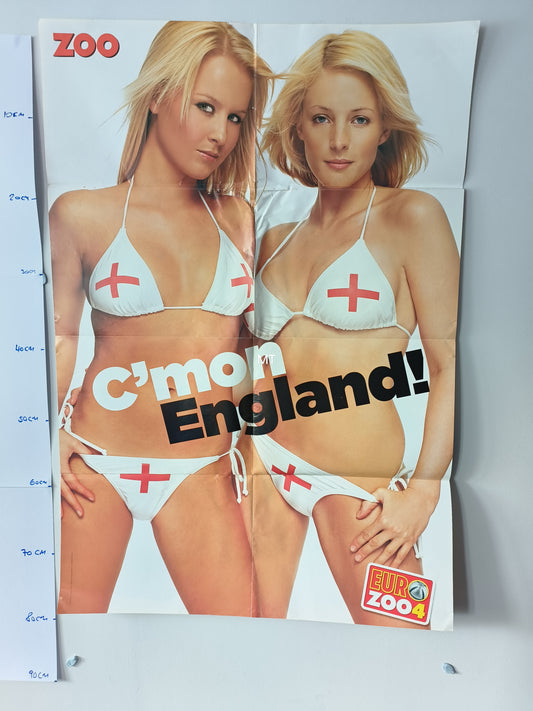 ZOO Magazine POSTER Michelle Marsh LARGE RARE (1065)