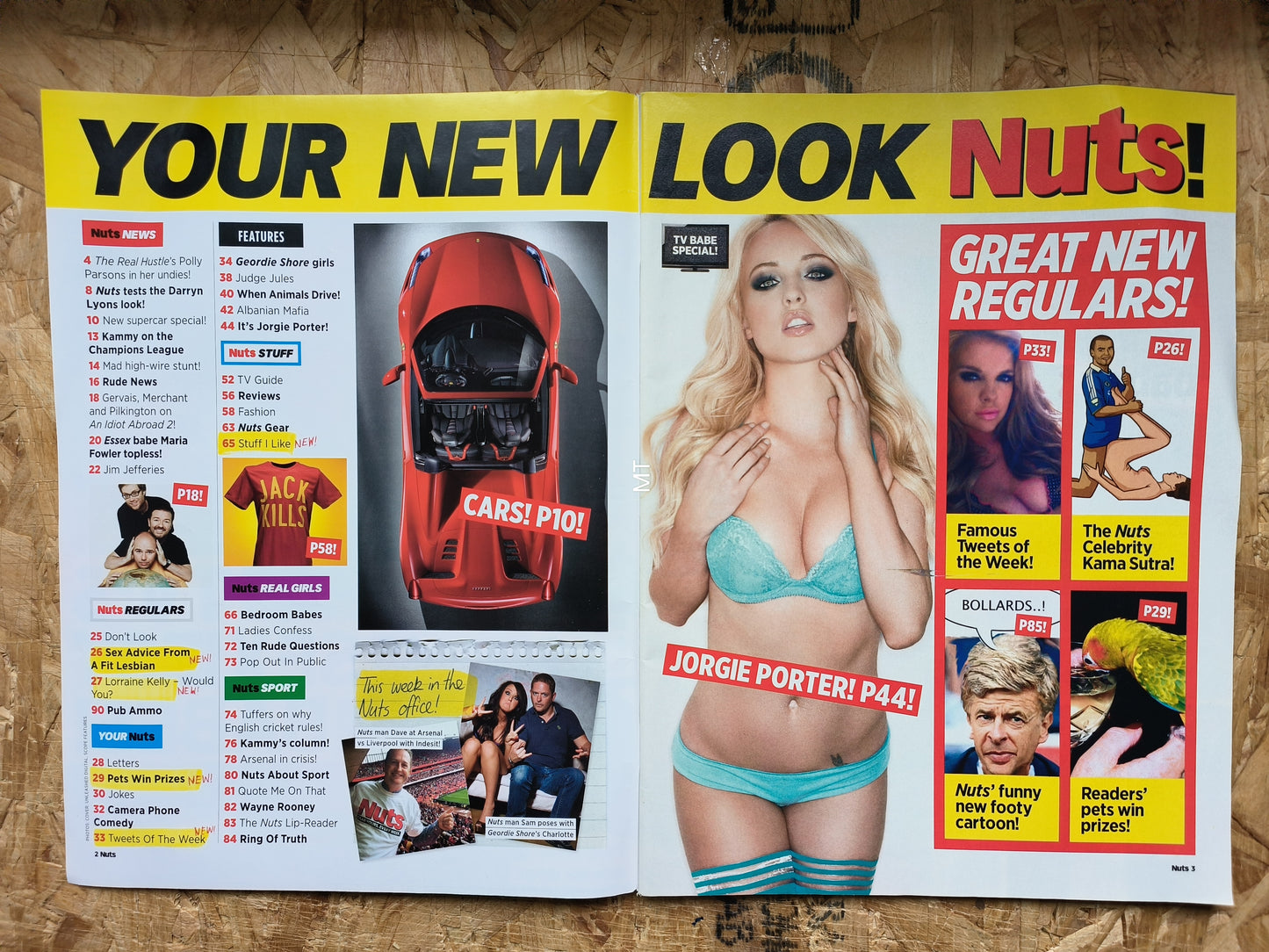 NUTS 2-8 September 2011 (1066) POSTER Polly Parsons Jorgie Porter Vicky Pattison
