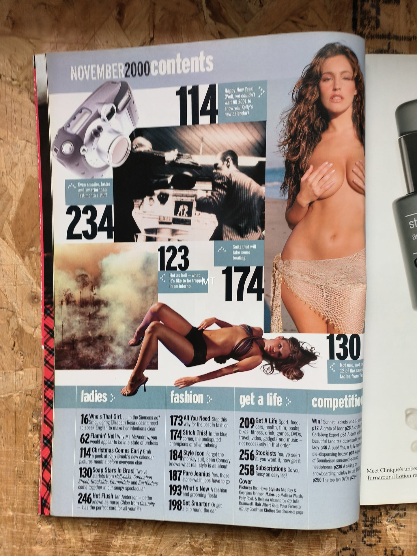 MAXIM Magazine November 2000 (1067) Kelly Brook Nell McAndrew Elizabeth Rosa Jan Anderson