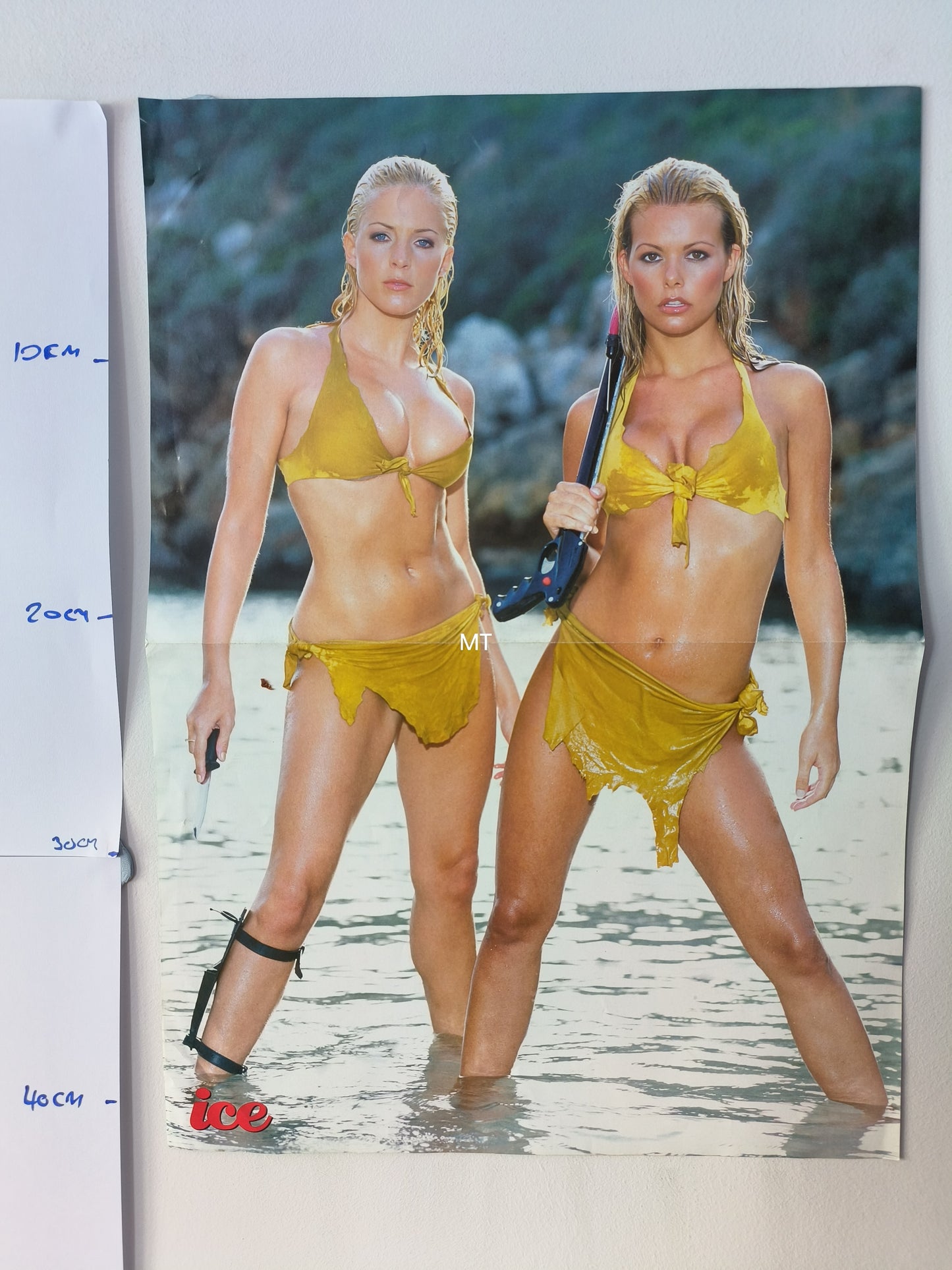 ICE Magazine POSTER Louise Redknapp LARGE RARE (1068)