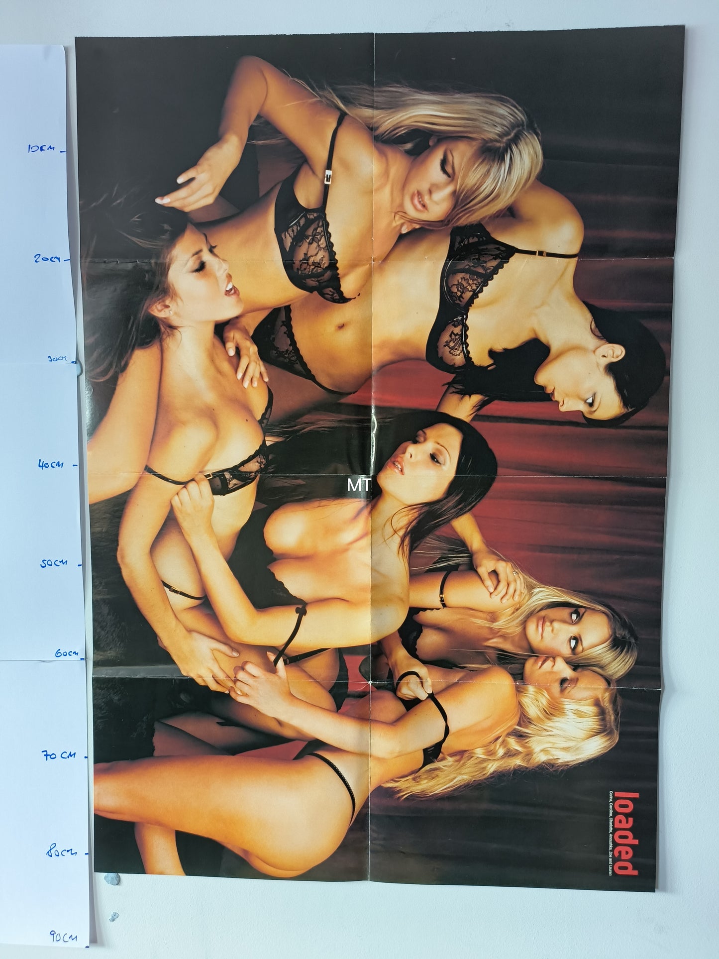 LOADED Magazine POSTER Lauren Pope & Zoe McConnell LARGE RARE (1068)