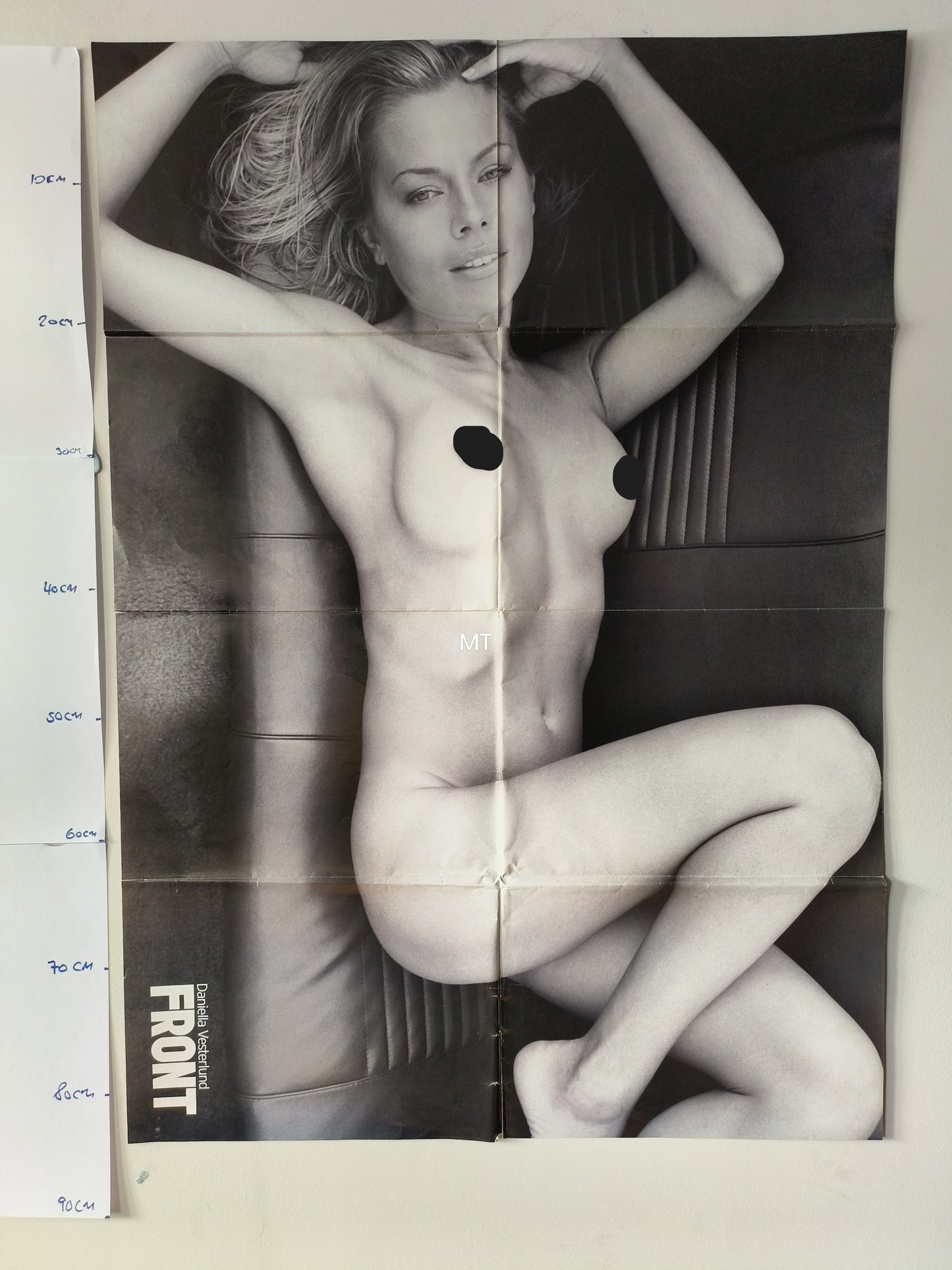 FRONT Magazine POSTER Angela Little / Daniella Vesterlund LARGE RARE (1068)