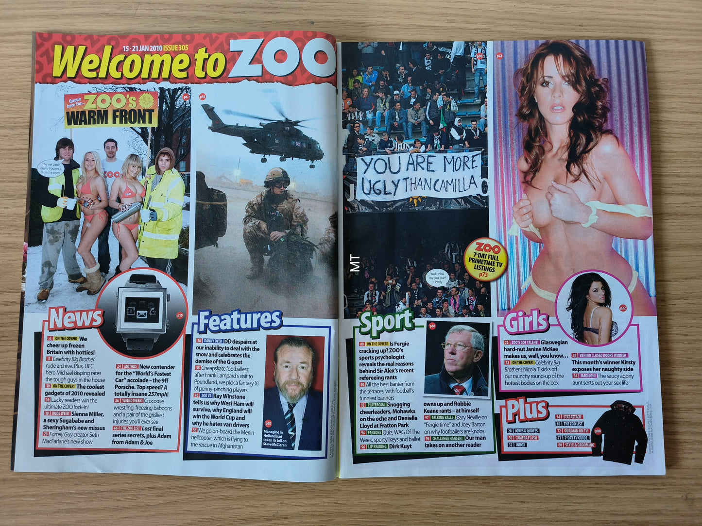 Zoo Magazine 15-21 January 2010 (1069) Nicola McLean Janine McKee