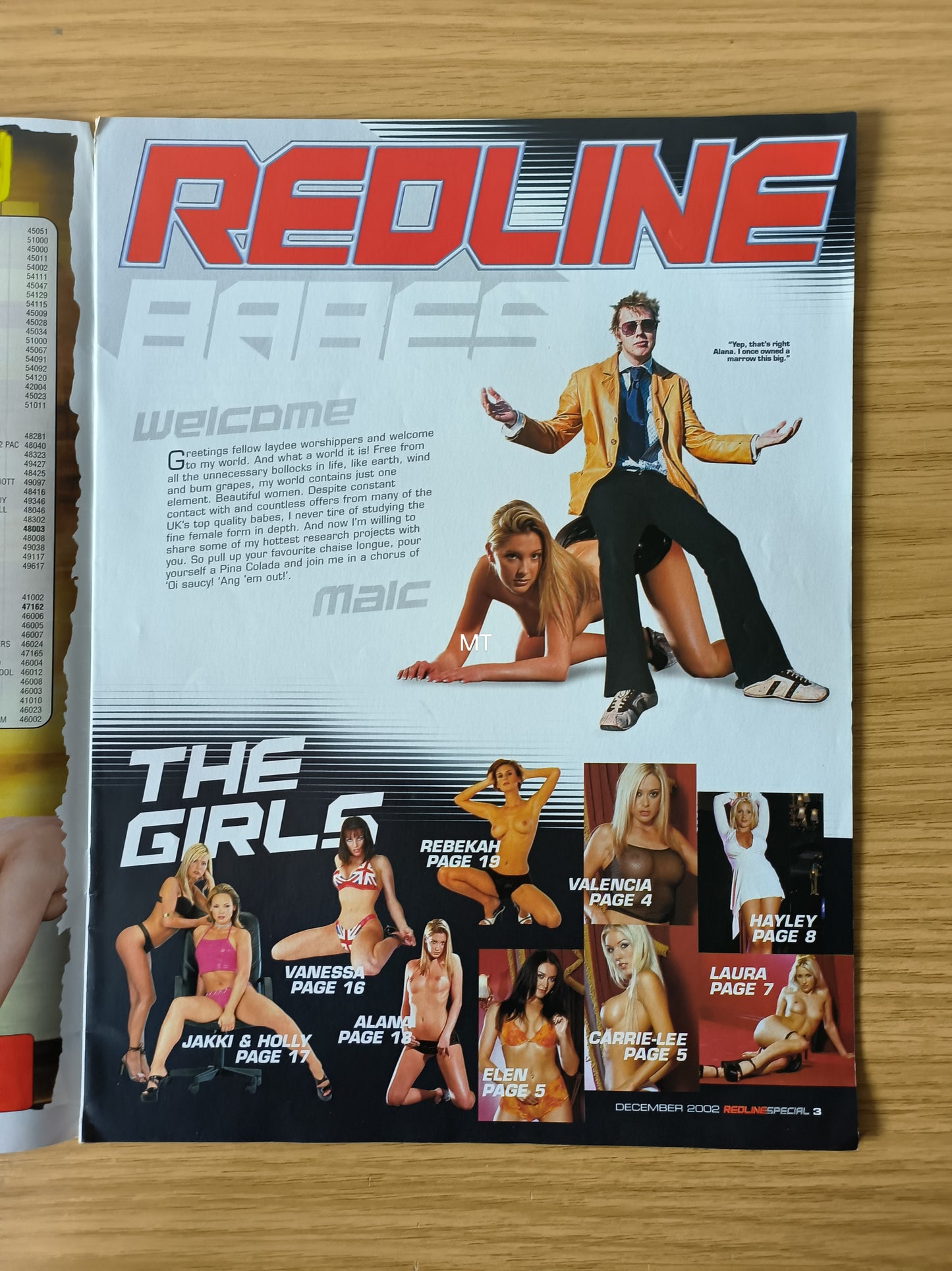 REDLINE Magazine Supplement (1070) POSTER Zoe McConnell Jakki Degg