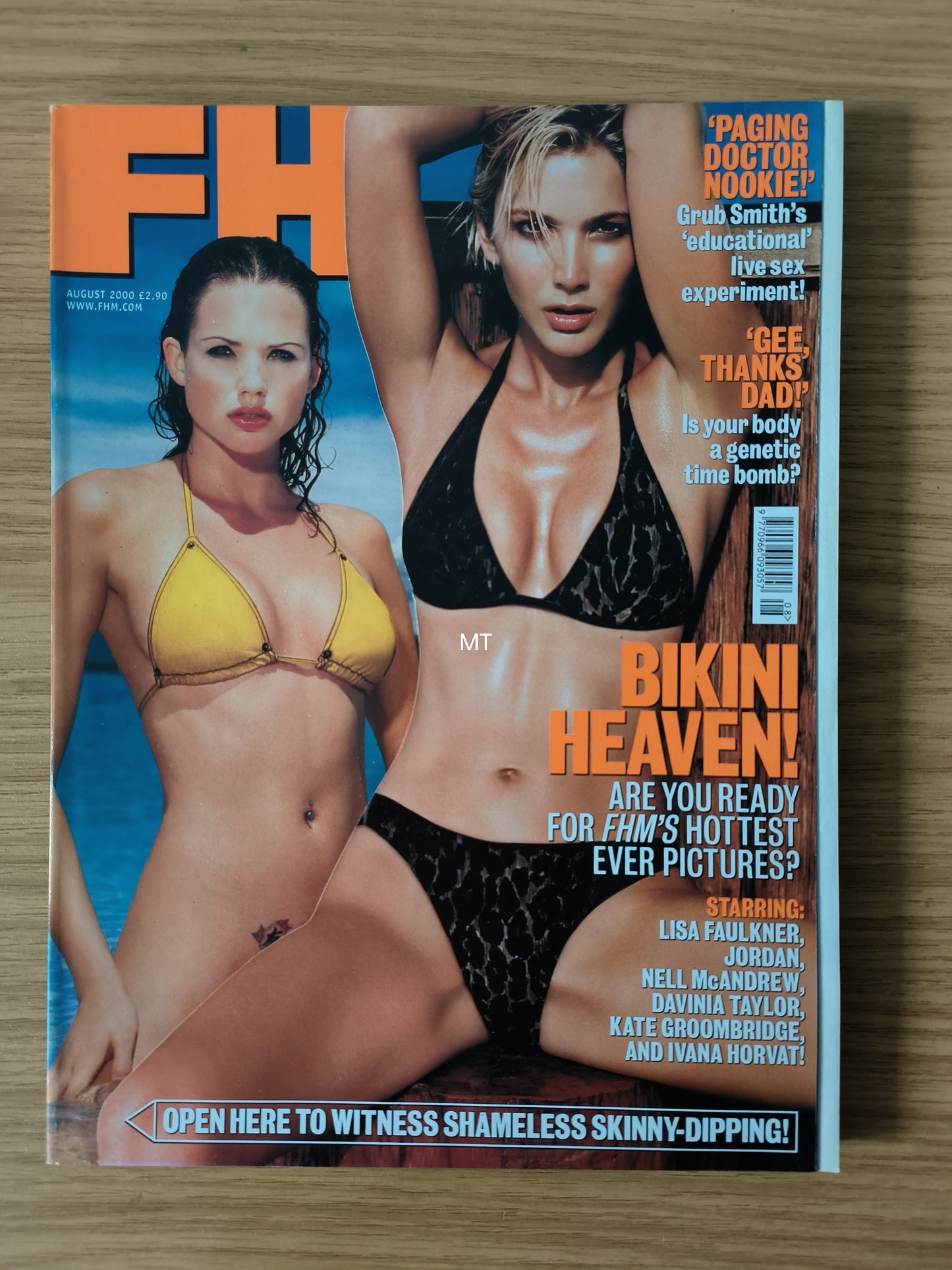 FHM Magazine August 2000 (1071) Lisa Faulkner Jordan Nell McAndrew Ivana Horvat