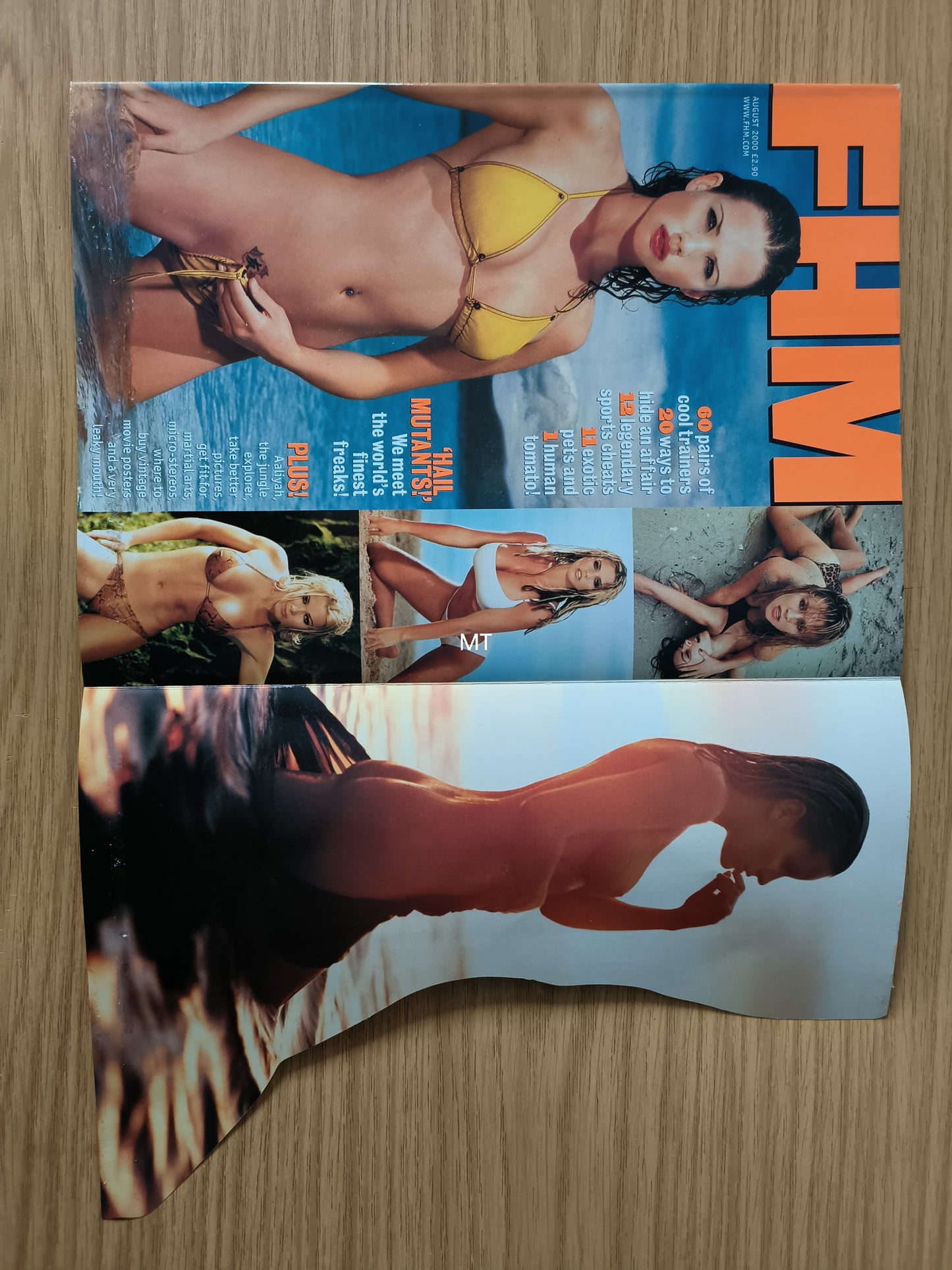 FHM Magazine August 2000 (1071) Lisa Faulkner Jordan Nell McAndrew Ivana Horvat