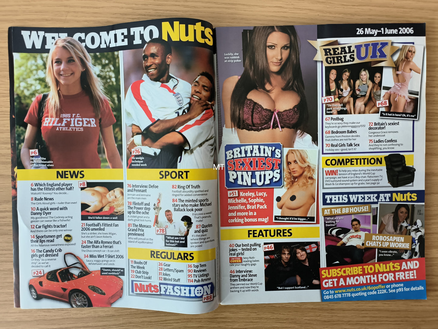 NUTS Magazine 26 May 1 June 2006 (1072) Britains Sexiest Pin-Ups Lucy Pinder
