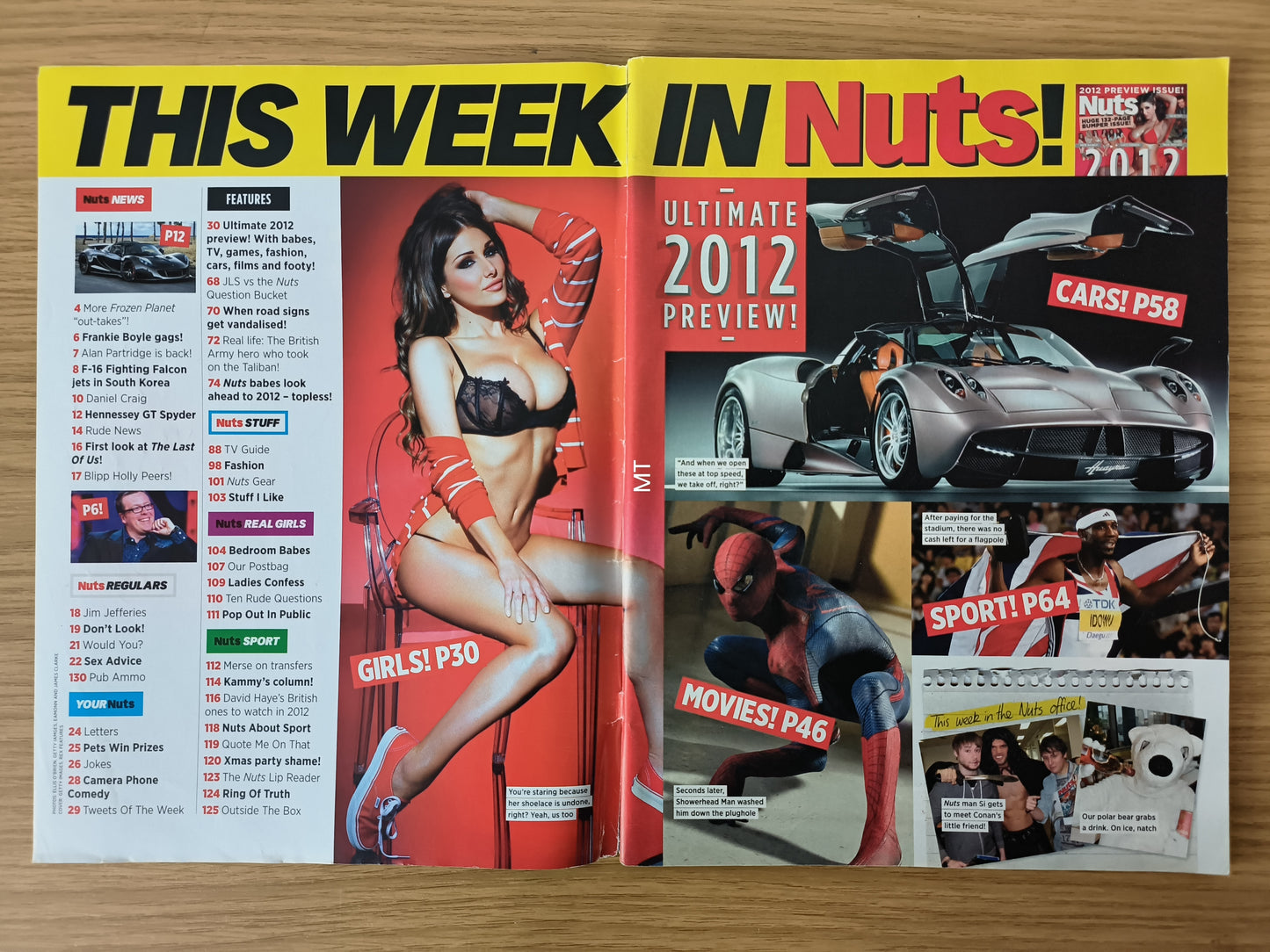 NUTS Magazine 30 December 5 January 2012 (1072) POSTER Lucy Pinder