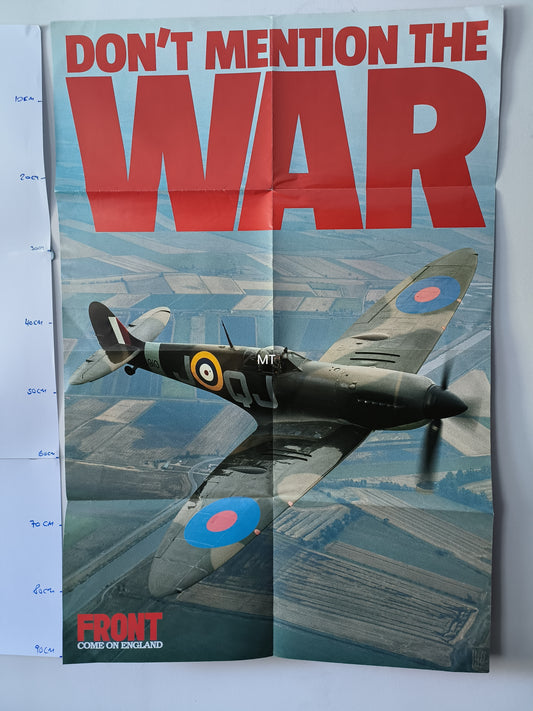 FRONT Magazine POSTER Jerri Byrne LARGE RARE (1073)