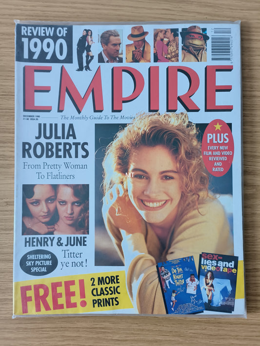 EMPIRE Magazine December 1990 (1074) Julia Roberts Pretty Women Flatliners