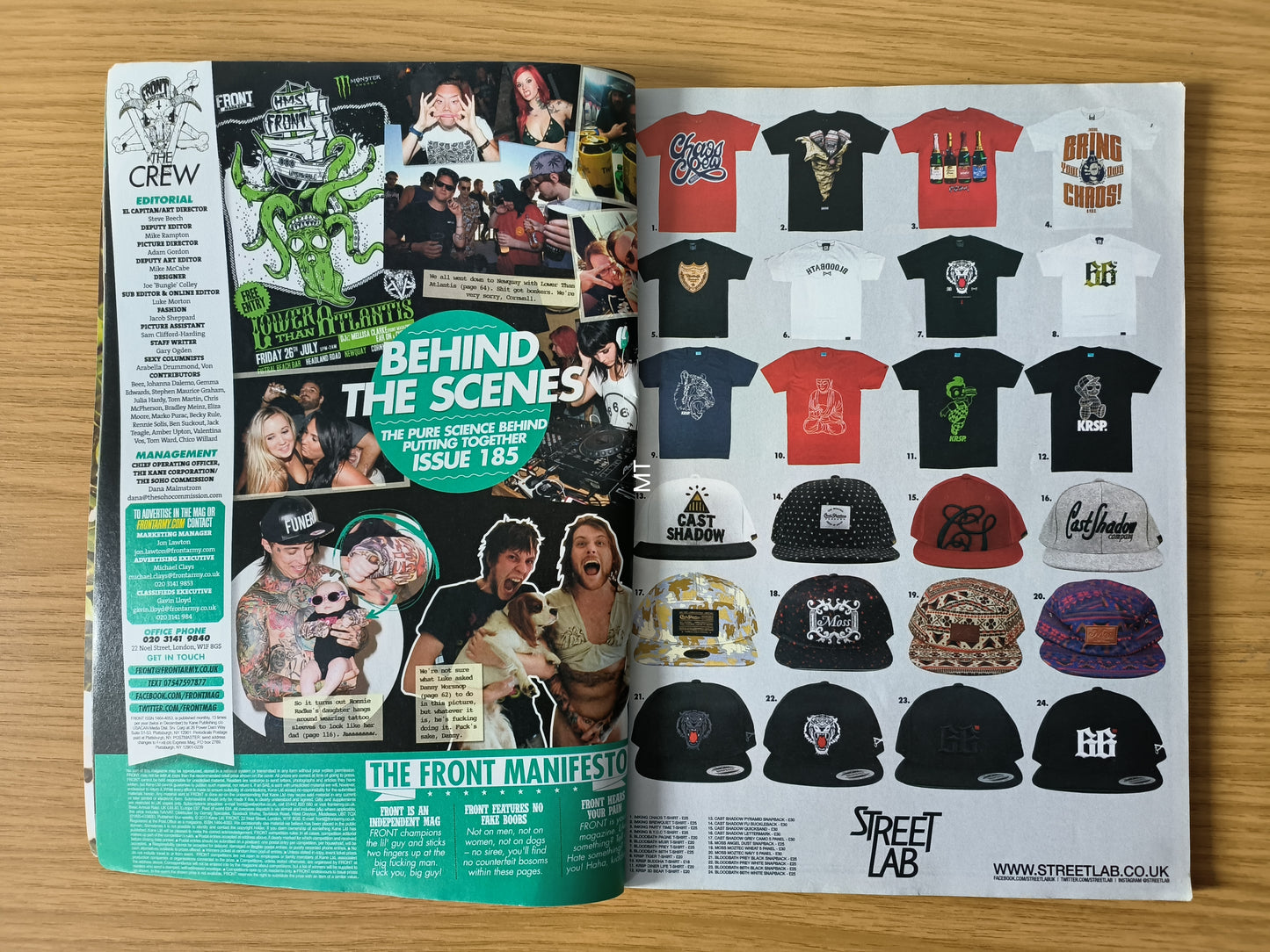 FRONT Magazine Issue 185 (1075) Arabella Drummond Claudia Dean