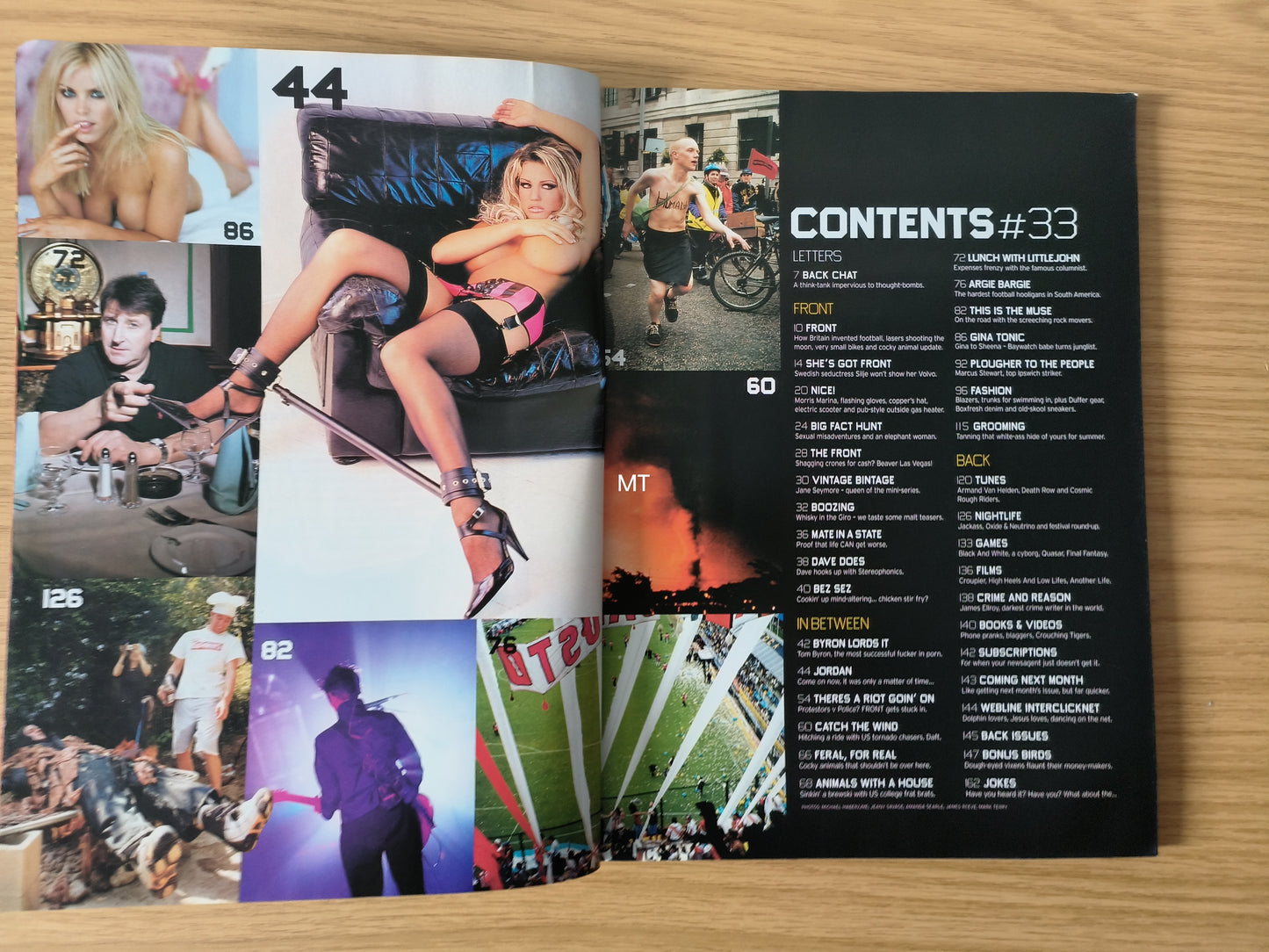 FRONT Magazine July 2001 Issue 33 (1075) Jordan Katie Price