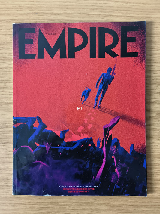 EMPIRE Magazine June 2019 Subscriber (1076) John Wick 3 Parabellum Keanu Reeves