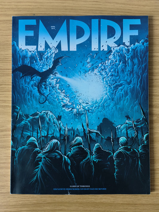 EMPIRE Magazine April 2019 Subscriber (1076) GAME OF THRONES Christopher Nolan SHAZAM!
