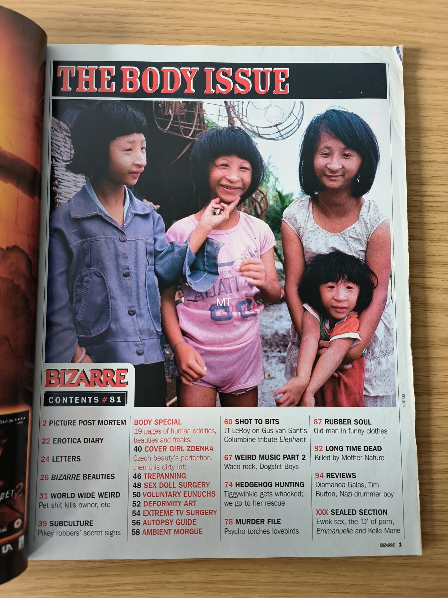 BIZARRE Magazine February 2004 (1077) Body Abuse Nieratko Emmanuelle Kelle Marie