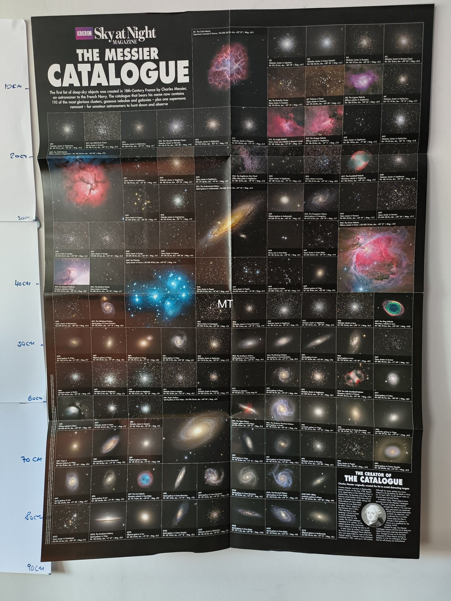 SKY AT NIGHT Magazine POSTER The Messier Catalogue LARGE (1078)