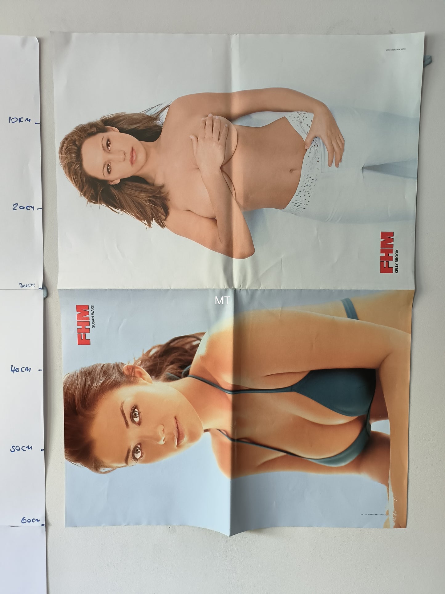 FHM Magazine POSTER Britney Spears Susan Ward Kelly Brook LARGE (1078)