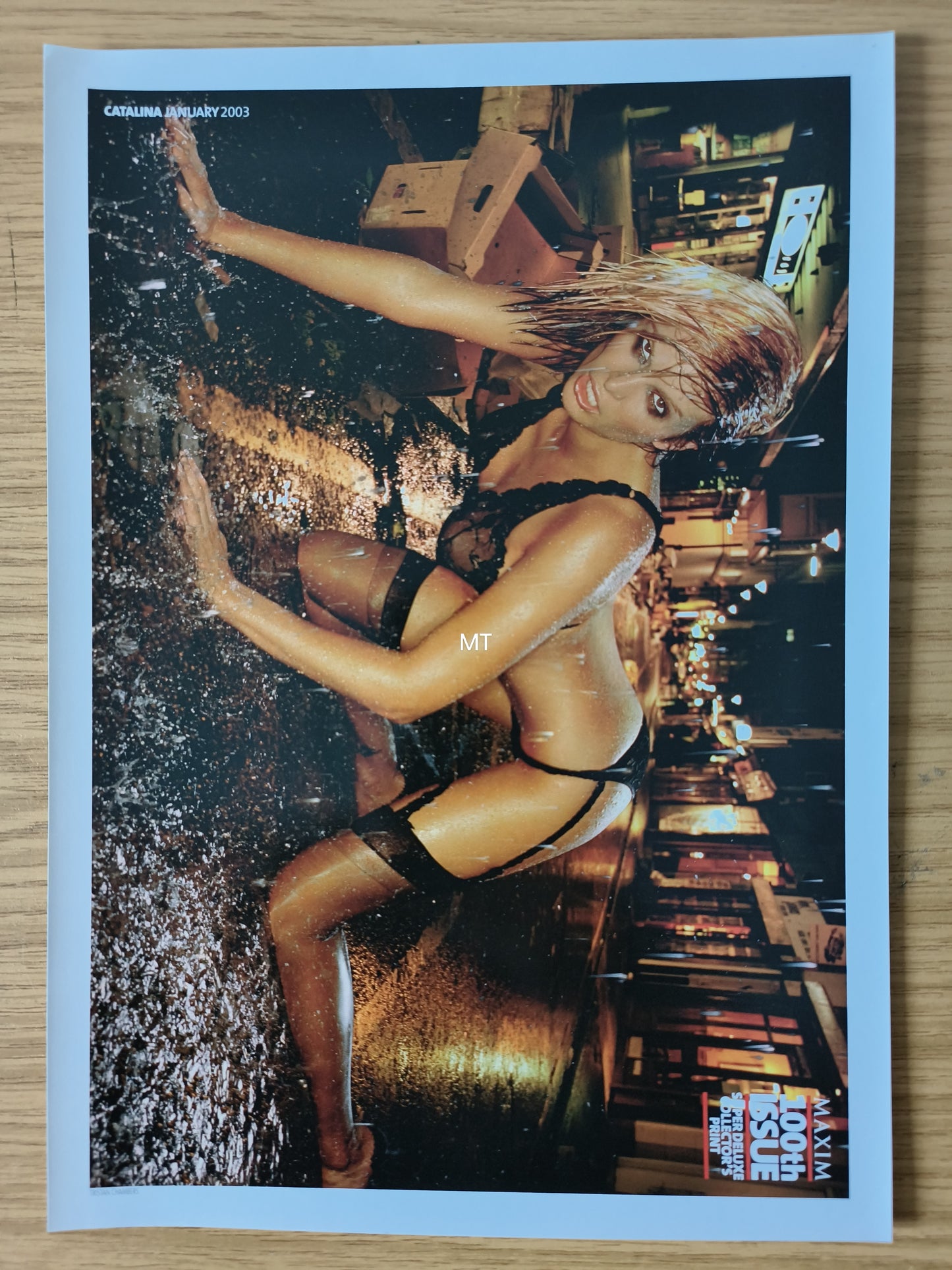 MAXIM Magazine POSTER Catalina A4 PRINT RARE (1078)