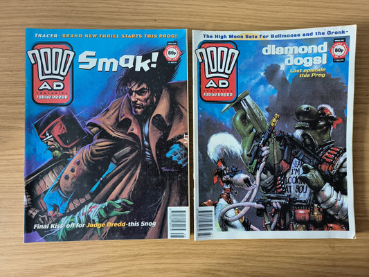 11x 2000 AD Magazines Comics 1995 Judge Dredd (0016)