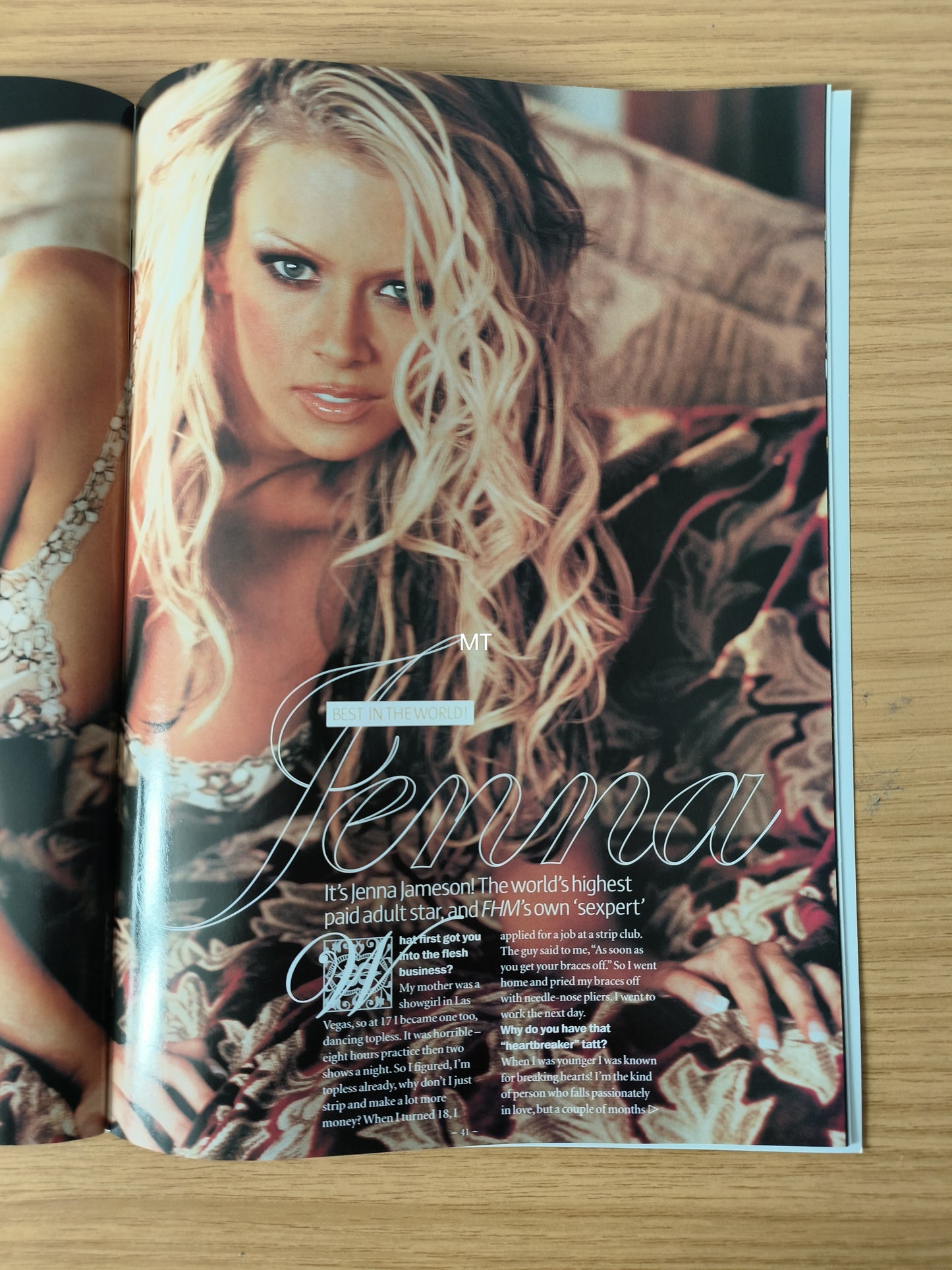 FHM Magazine Supplement "Sex Confidential" (1079) Jenna Jameson Michelle Wild