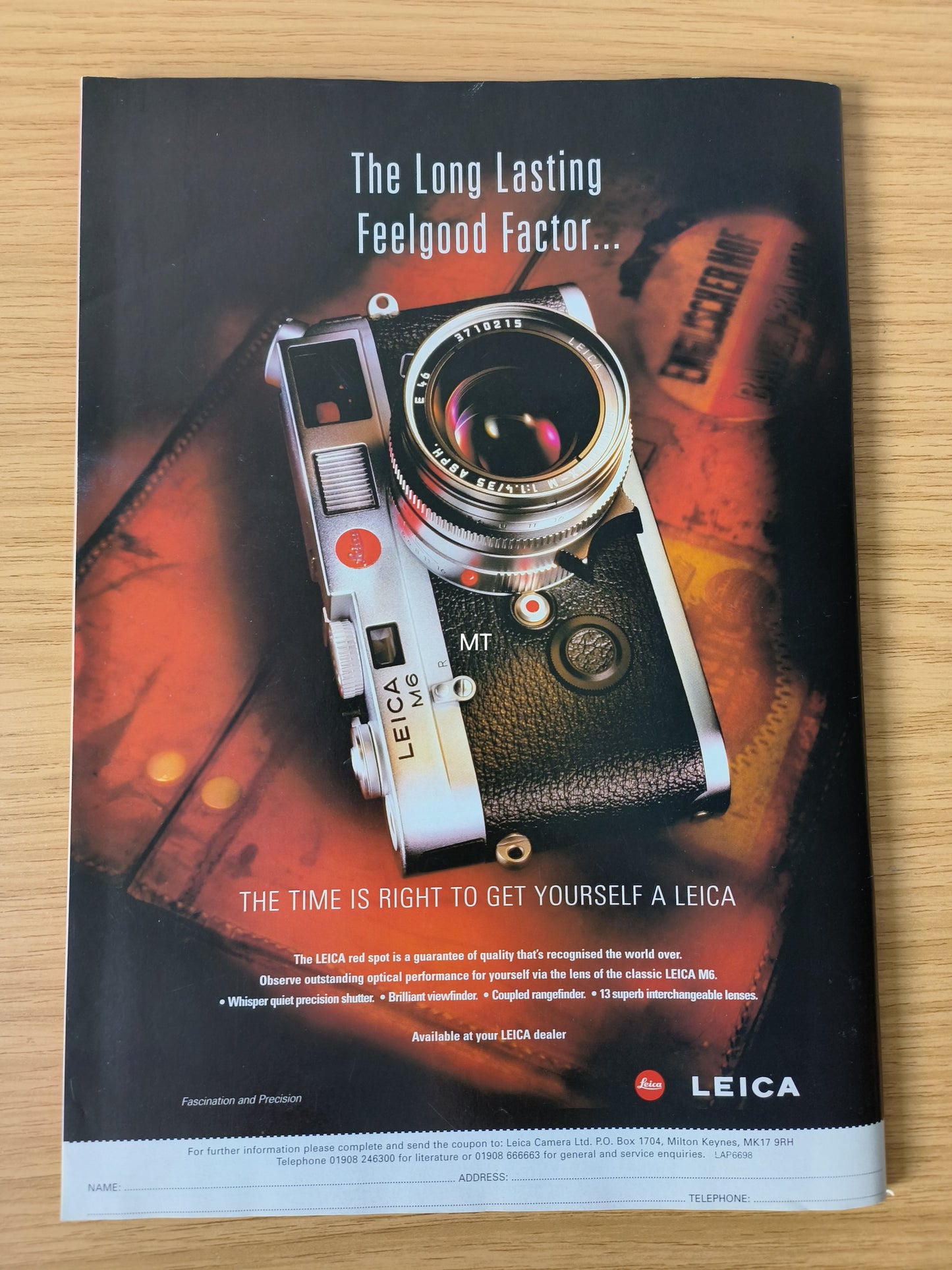 Amateur Photographer Magazine 6 June 1998 (1080) Emma Noble Polly Sansome