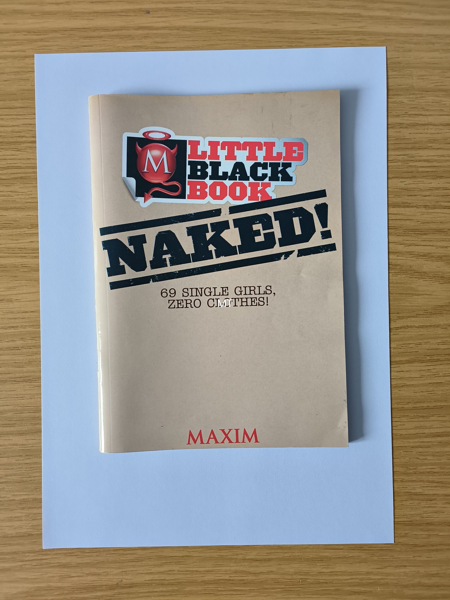 MAXIM Magazine Supplement Little Black Book NAKED 69 Single Girls (BB004)