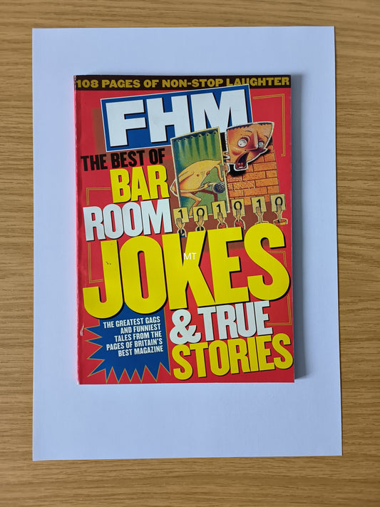 FHM Magazine Supplement The Best Bar Room Jokes & True Stories (BB004)