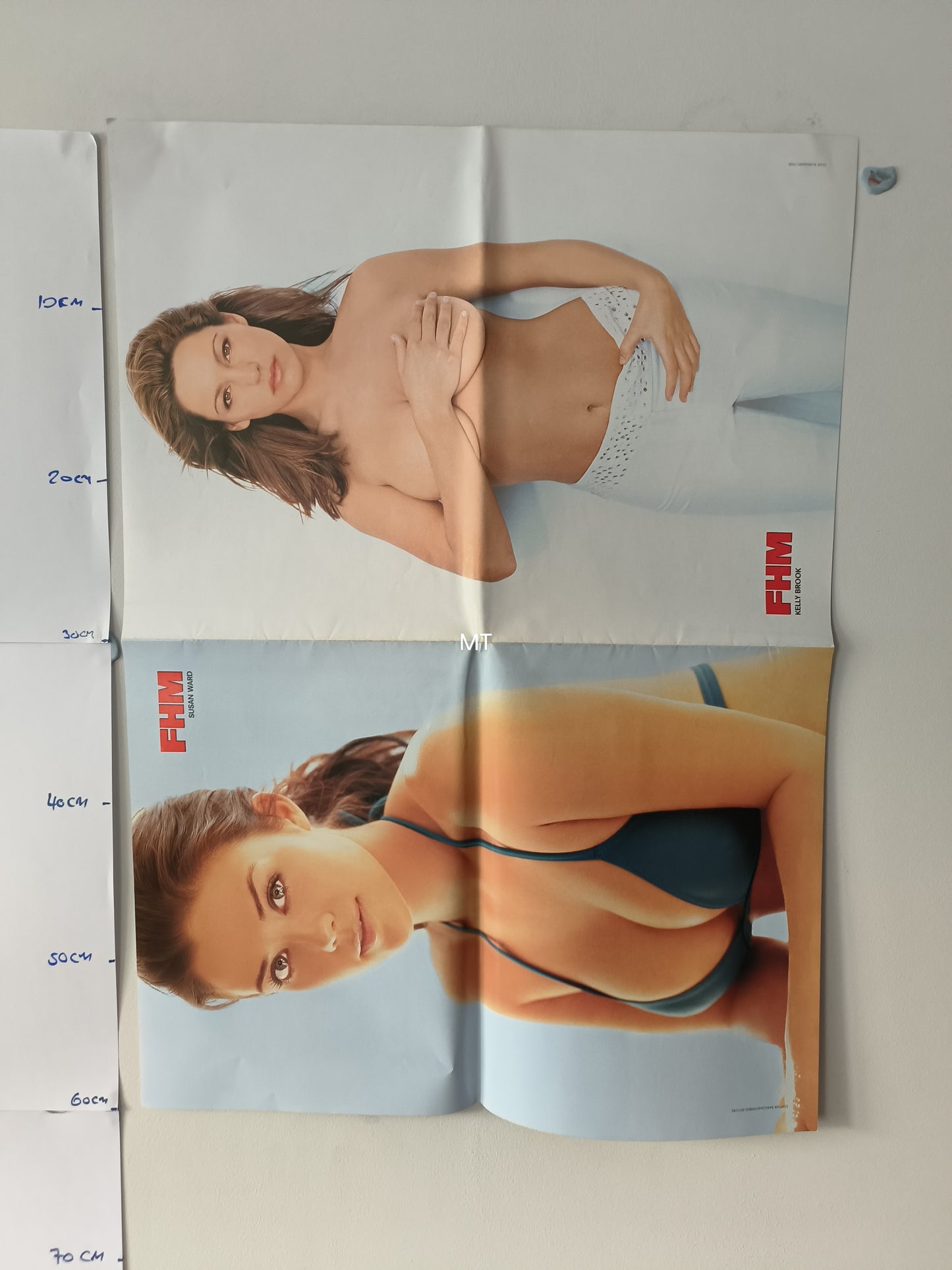 FHM Magazine POSTER Britney Spears / Susan Ward & Kelly Brook (BB004)