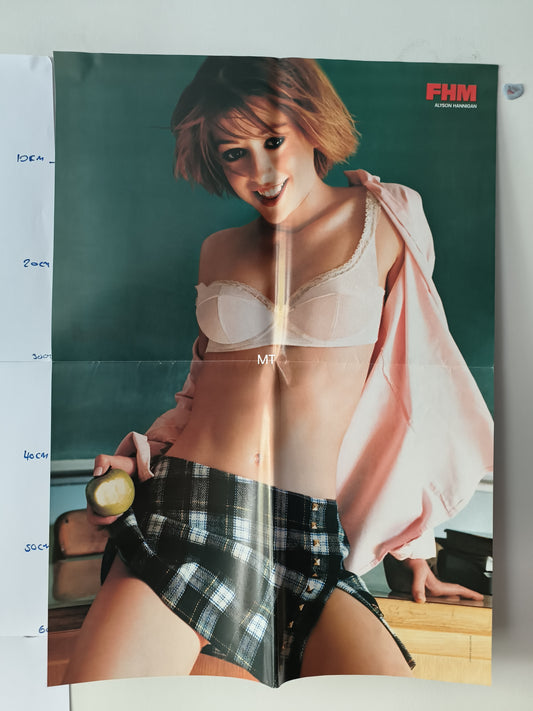 FHM Magazine POSTER Alyson Hannigan / Pamela Anderson & Nell McAndrew (BB004)
