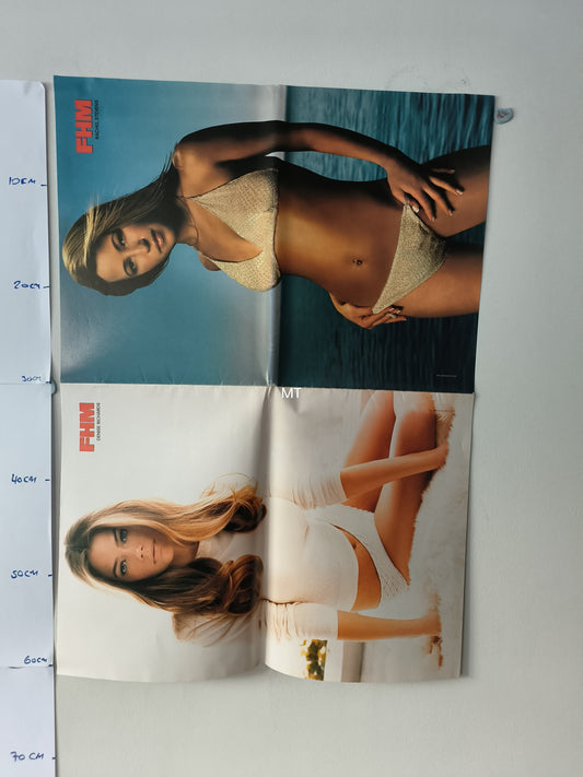 FHM Magazine POSTER Jennifer Lopez / Denise Richards & Rachel Stevens (BB004)