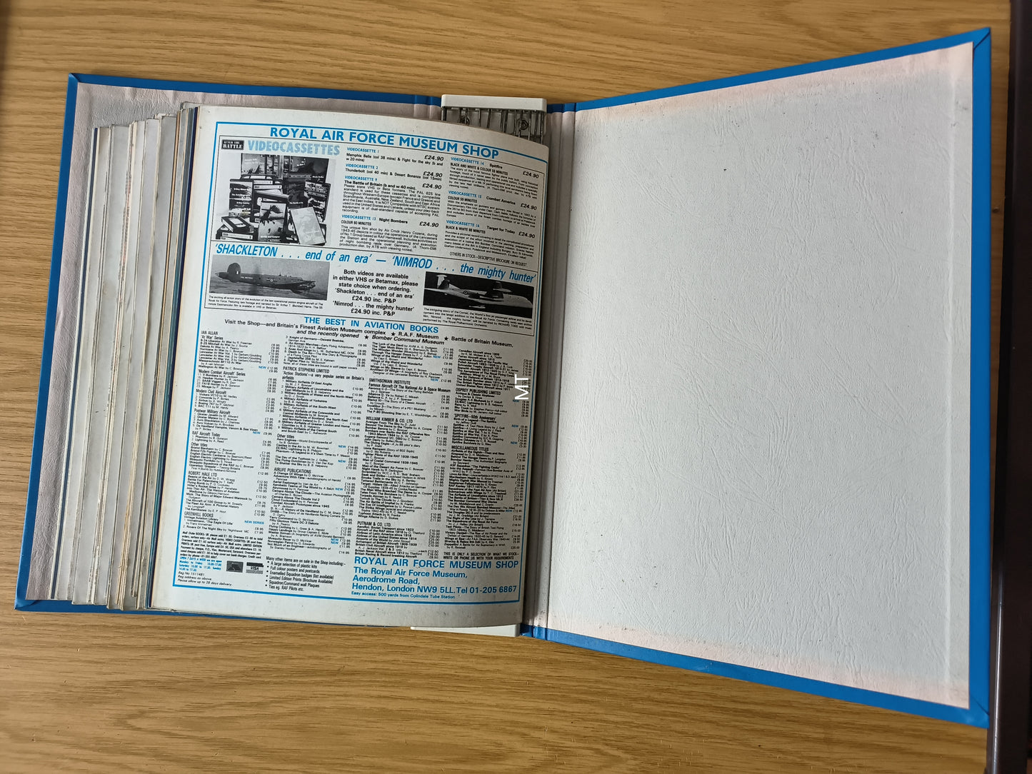 12x Aeroplane Monthly Magazines 1985/1986 FOLDER Inc Bundle/Job Lot (F002)