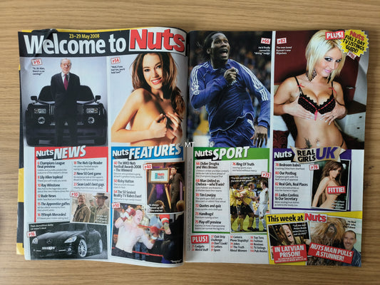 Nuts Magazine 23-29 May 2008 Gemma Atkinson Lily Allen Amy Diamond SKU 1555