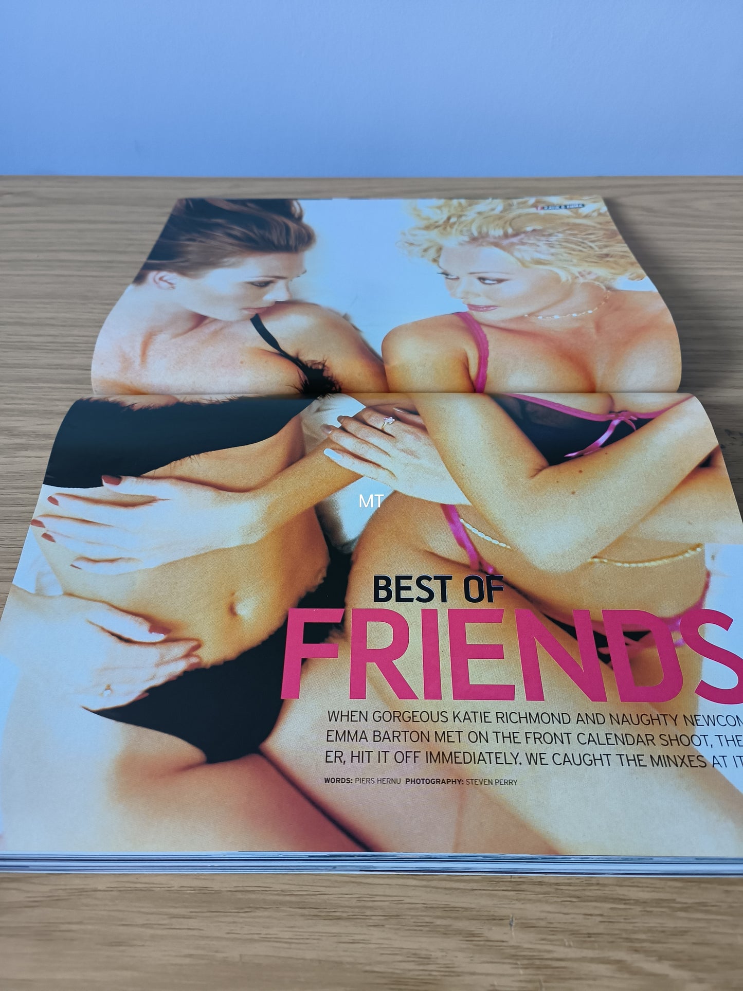 FRONT Magazine January 2001 #27 RARE (1084) Jordan Katie Price Katie Richmond Emma Barton