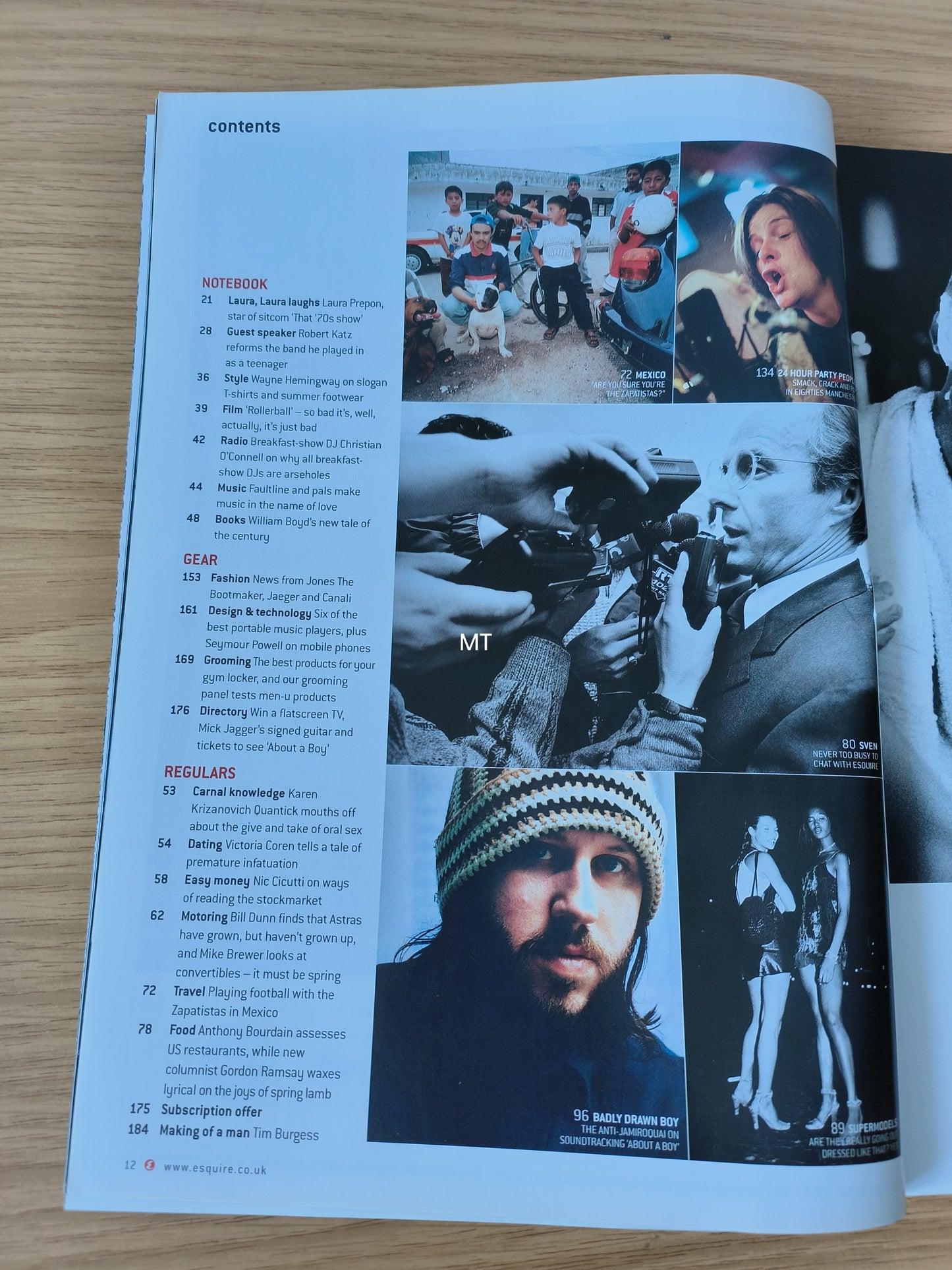 ESQUIRE Magazine May 2002 (1087) Hugh Grant JENNIFER GARNER LAURA PREPON