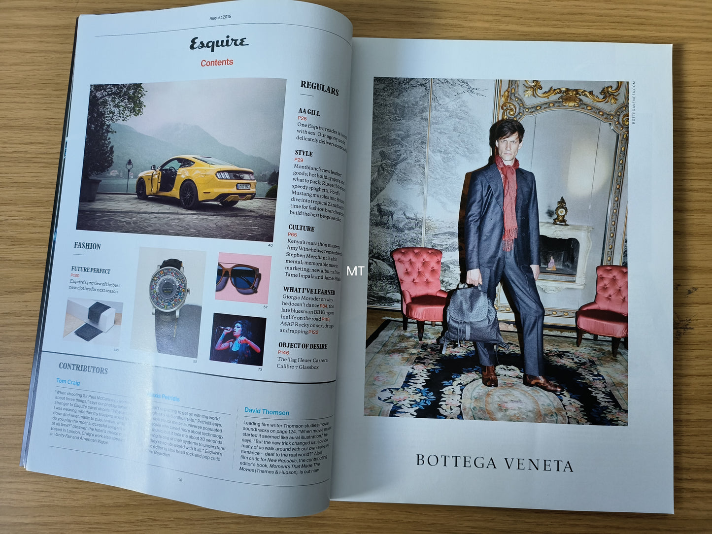 ESQUIRE Magazine August 2015 (1087) PAUL McCARTNEY / THE BEATLES