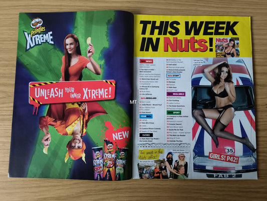 NUTS Magazine 14-20 October 2011 (1096) POSTER India Reynolds Lacey Banghard Rosie Jones
