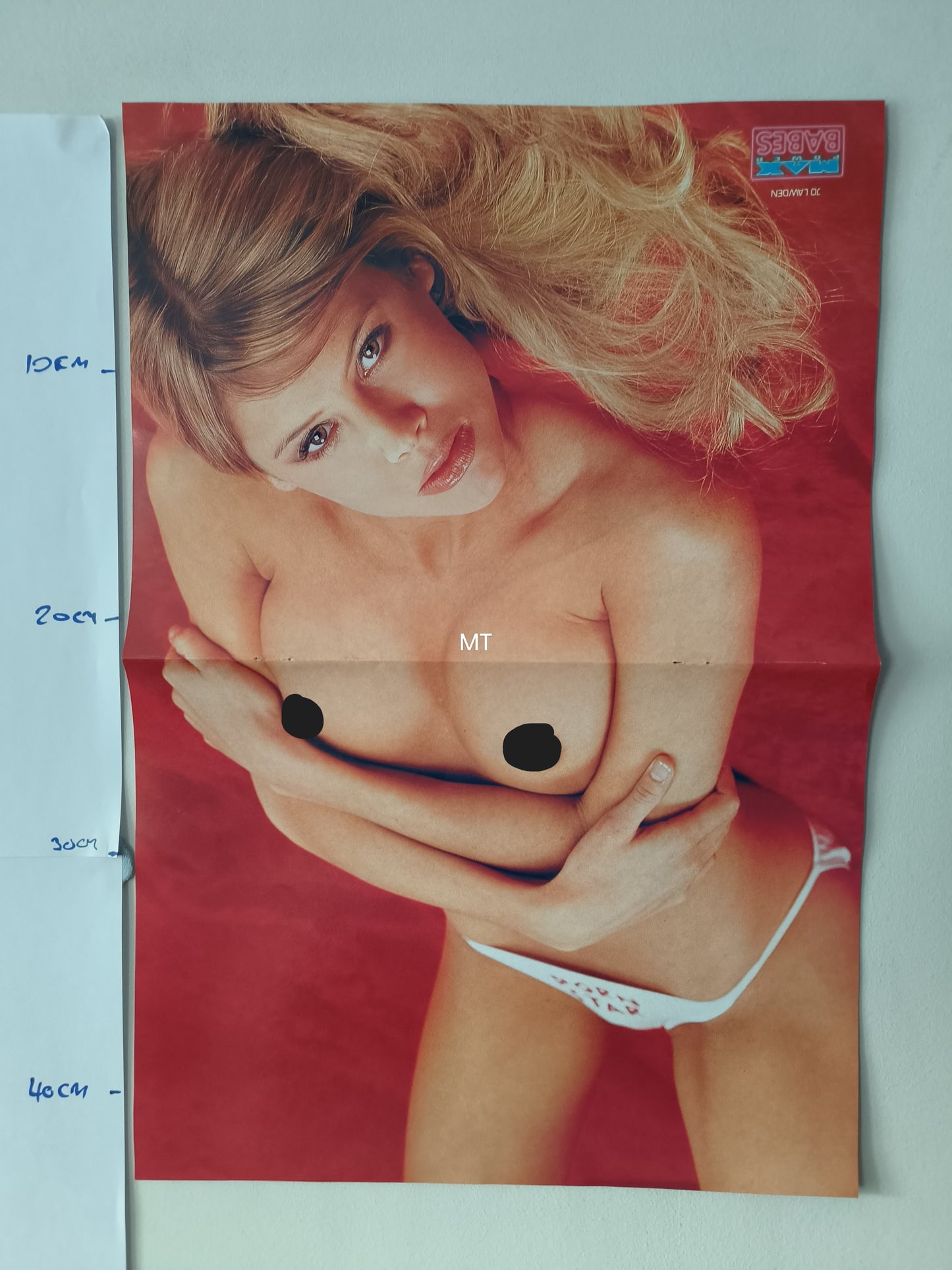 MAX POWER Magazine POSTER Nicola McLean / Jo Lawden (007) Max Power Babes