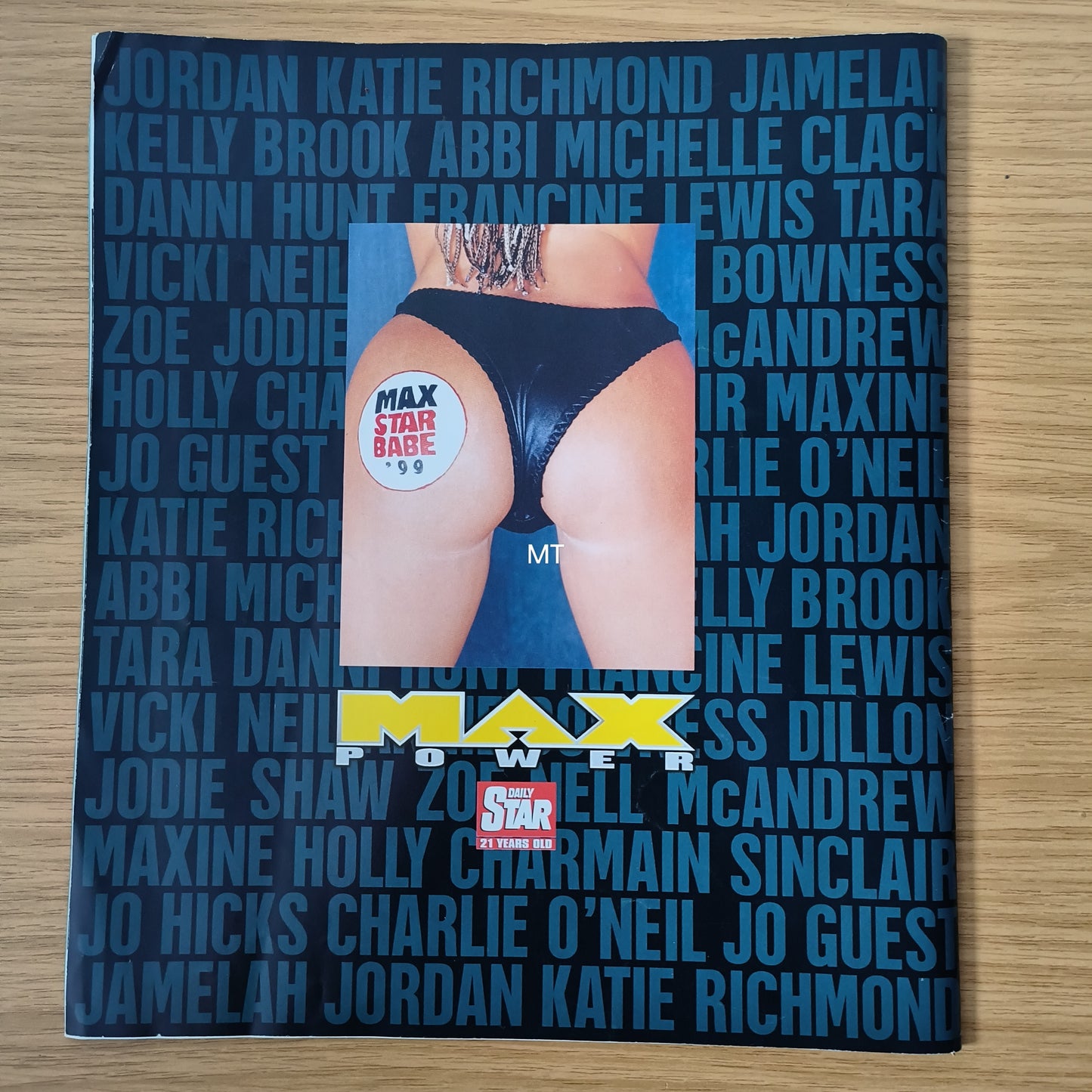 MAX POWER Magazine Babe 1999 (007) POSTERS Jordan Kelly Brook